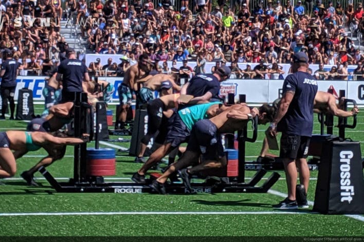 image of SYNLawn Wyoming sports agility tournament games field turf
