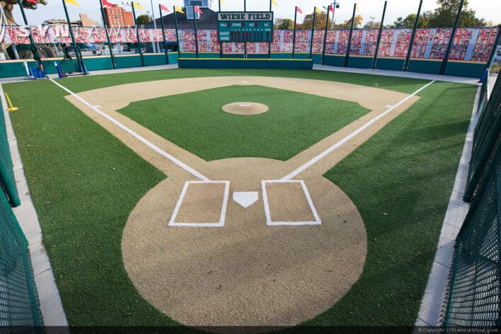 SYNLawn Wyoming sports agility childrens baseball field diamond playground